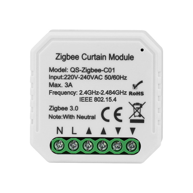 qs zigbee c01 curtain module