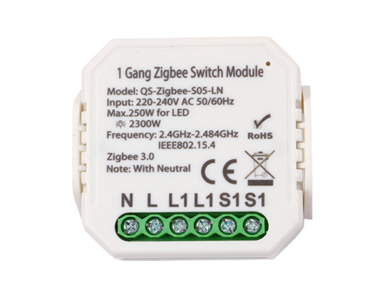 zigbee wall switch no neutral