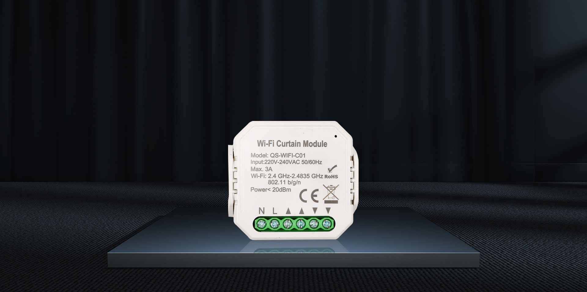 Enjoy Your Smart Life Of Home Automation By Using Our Curtain Roller Shutter Smart Switch Module.
