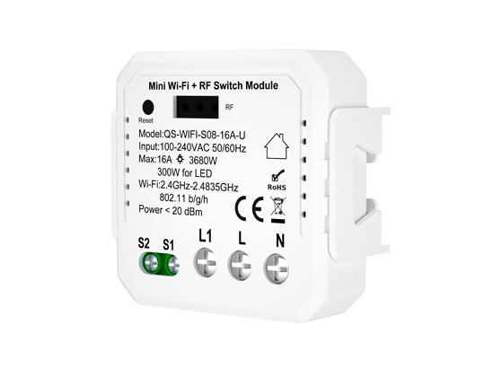 WiFi Switch Module with RF Receiver