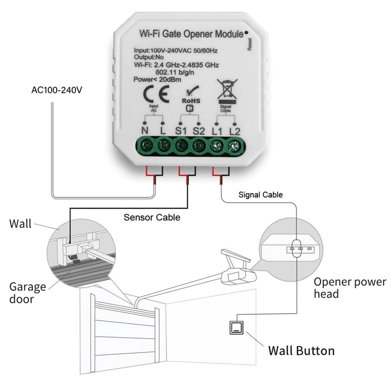 wifi shutter control