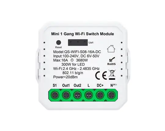 Mini Dry Contact Wi-Fi Switch Module